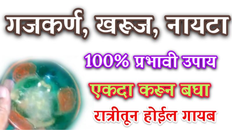सर्व त्वचा रोगांचा बाप आहे हे औषध; गजकर्ण ,खरुज ,नायटा करते तीन दिवसातंच पूर्णपणे गायब.!