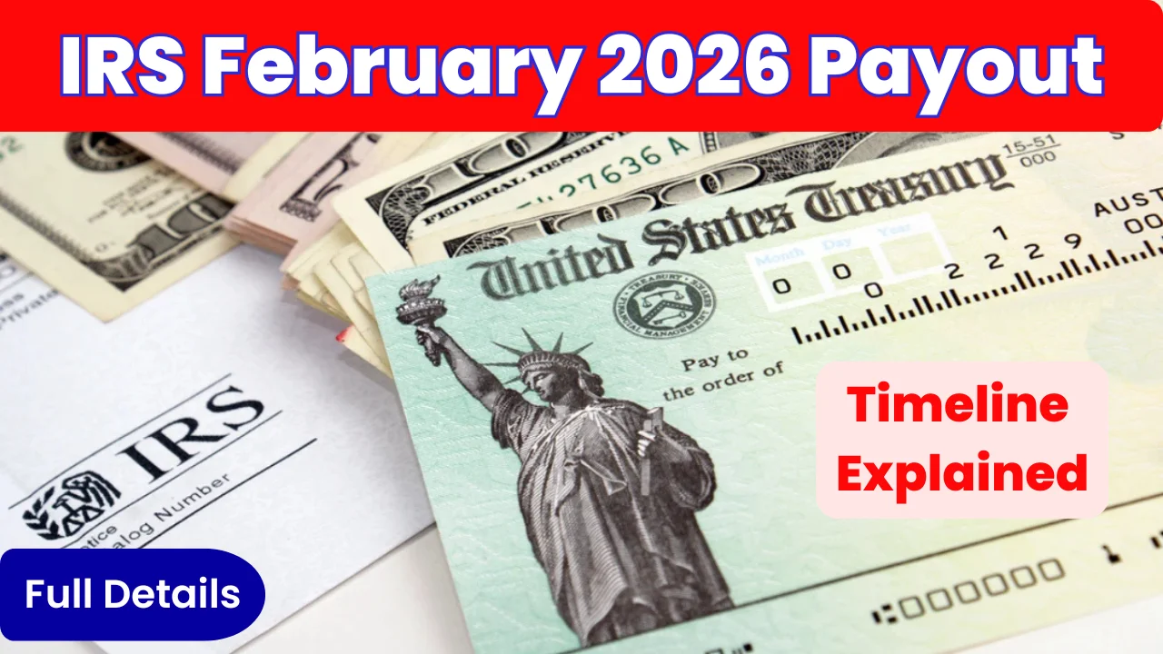 IRS February 2026 Payout Timeline Explained
